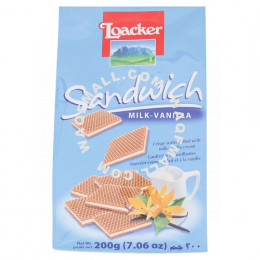Loacker Milk-Vanilla Sandwich 200g