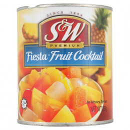 S&W Premium Fiesta Fruit Cocktail in Heavy Syrup 850g