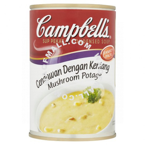 Campbell's Mushroom Potage Condensed Soup Family Pack 420g
