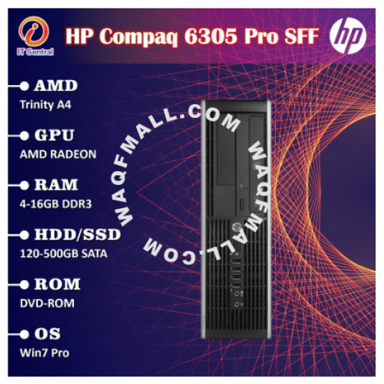 CHEAP HP Compaq 6305 RADEON SFF desktop PC