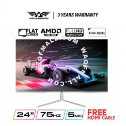 Armaggeddon Pixxel+ Pro PF24HD SS Gaming Monitor Zero Bezel Design | 24" | HDMI Input | Flat Screen
