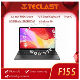 Teclast F15S Laptop 15.6 Inch Notebook 8GB RAM 128GB SSD Windows 10 OS 1920x1080 DDR4 Intel Apollo Lake HDMI Online Learning