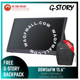 [100% AUTHORIZED READY STOCK] G-Story GSW56FM 15.6” 1080P Portable Gaming Monitor | G Story GSW56FM GStory