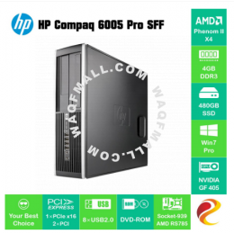 =i5 power Quad Core AMD Phenom II X4 HP Compaq 6005 SFF PC 4GB 8GB RAM 250GB 500GB HDD 128GB 256GB SSD REFURBISHED CPU