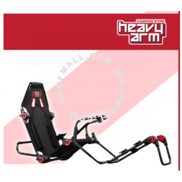 Next Level Racing F-GT Lite FGT Lite | Racing Simulator | Racing Cockpit | Compact Wheel Stand (Official) * Foldable *