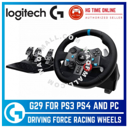 [100% AUTHORIZED] Logitech G29 DRIVING FORCE RACING WHEEL for PS4, PS3 and PC