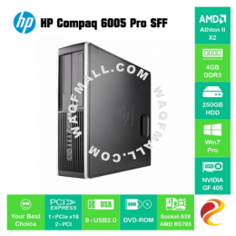 Murah AMD Athlon II X2 HP Compaq 6005 SFF Mini PC 4GB 8GB RAM 250GB 500GB HDD 128GB 256GB SSD REFURBISHED CPU Komputer