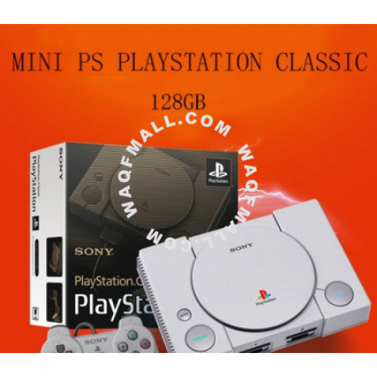 128GB Mini PS Playstation Classic Mini PS1 Replica Nostalgic Game Console