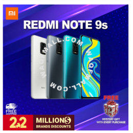 RedMi Note 9s 4gb+ 64gb & 6gb+128gb [Global Version] Ready Stock