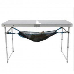 Storage net for table de camping