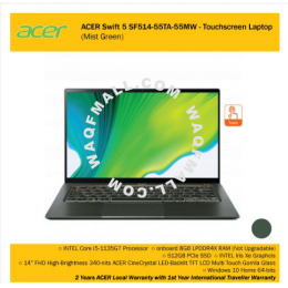 ACER Swift 5 SF514-55TA-55MW - Touchscreen Laptop (Mist Green)