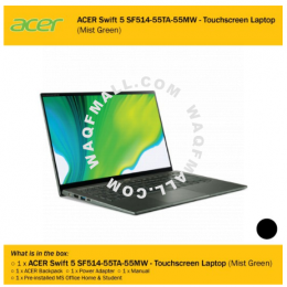 ACER Swift 5 SF514-55TA-55MW - Touchscreen Laptop (Mist Green)