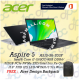   Share:  Favorite (1) Acer Aspire 5 A515-56-703F 15.6" FHD Laptop ( I7-1165G7, 4GB, 512GB SSD, Iris Xe, W10, HS )