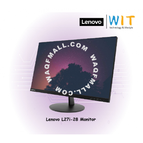 Lenovo Monitor L27i-28 - 27.0" / 4ms / 75Hz / FHD / IPS Panel / HDMI / VGA / VESA / Free-Sync
