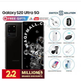 samsung Galaxy S20 Ultra (12GB RAM + 128GB ROM) Smartphone With 1 Year Samsung Warranty