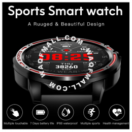 L8 Bluetooth Smart Watch Men Women Smartwatch IP68 Waterproof Watches ECG+PPG Blood Pressure sports Smart Bracelet