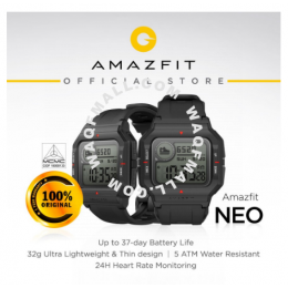 Amazfit Neo Fitness Smartwatch - Global Version (1 Year Malaysia Warranty)