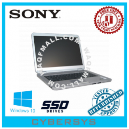 Sony Intel(R) 4GB 120GB SSD Laptop Notebook (Refurbished)