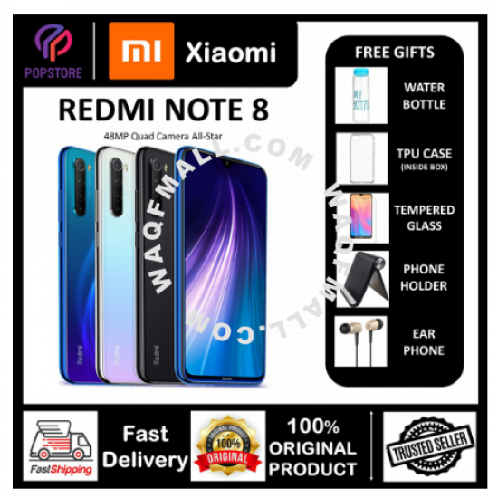 Xiaomi Redmi Note 8 (4GB RAM+64GB ROM) WARRANTY 12MONTHS MALAYSIA XIAOMI!!!