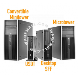 Komputer HP Tower PC Desktop Intel i5 i7 DDR3 RAM HDD / SSD Used Computer Fullset Monitor | KB/Mouse = Dell Acer Lenovo