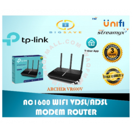 TP-LINK ARCHER VR600V AC1600 WIFI VDSL/ADSL MODEM ROUTER (ALL IN ONE)
