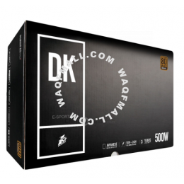 1st Player DK500 500W Full Modular 80+ Bronze Gaming PSU (Modular Cable & Powercable Included)