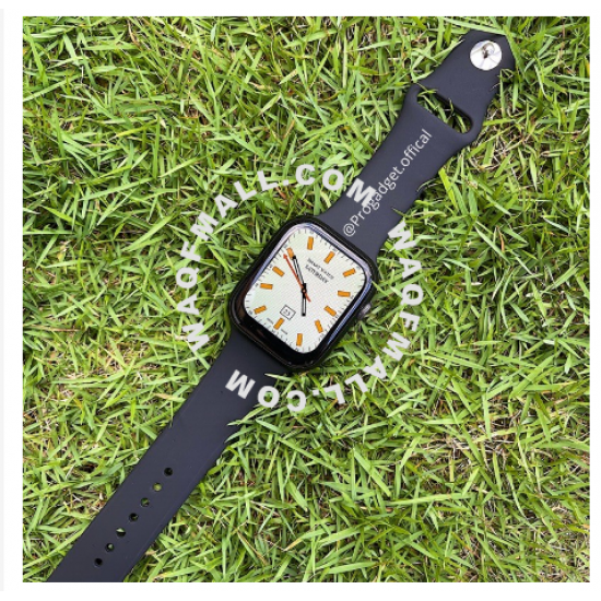 Apple Watch S7 Pro Max 1:1 Premium Full Screen Smart Watch (Bluetooth Call & Customize Wallpaper)