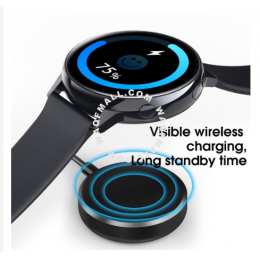 2020 Smart Watch men AMOLED High Definition Screen Wireless Charging Custom Dial Smart Watch women Waterproof IP68 Watch