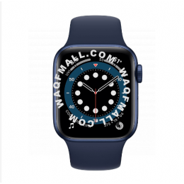 Apple/Apple Apple Watch Series 6；Blue Aluminum Metal Case；Deep Navy Blue Sports Strap